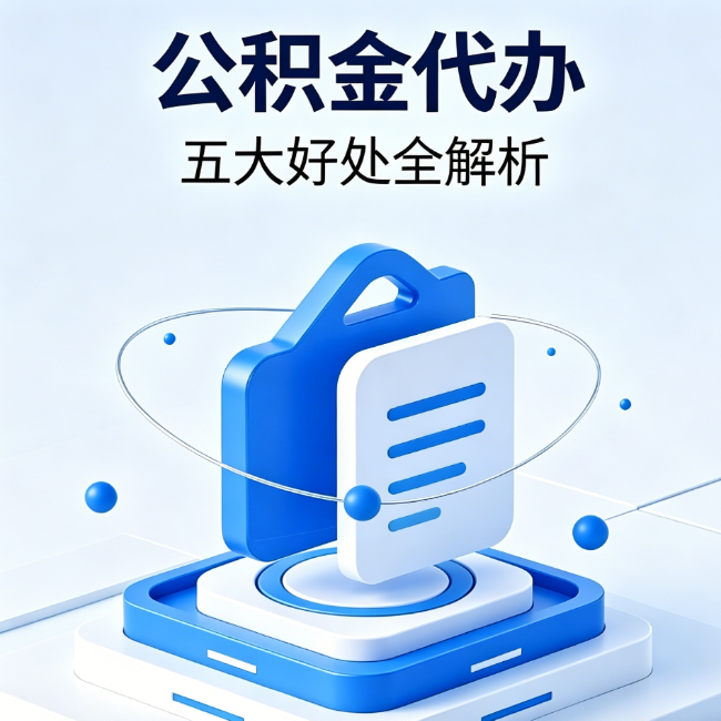 郑州公积金代办到底值不值？这5大好处让你少走弯路